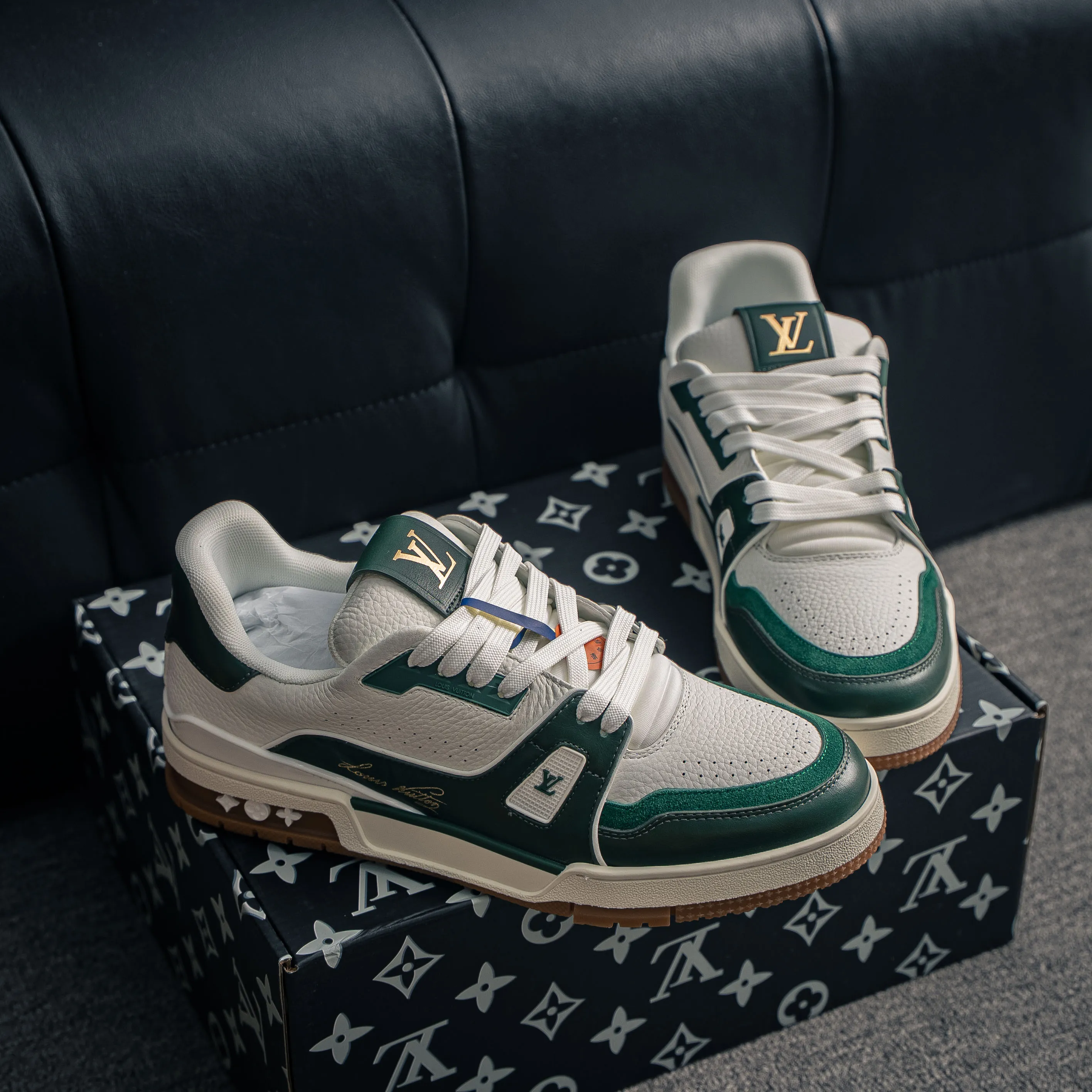 【YS 】 Premium LOUIS VUITTON LV Trainer ✦ ，Shoes ✦ 、 、 ✦ ✦